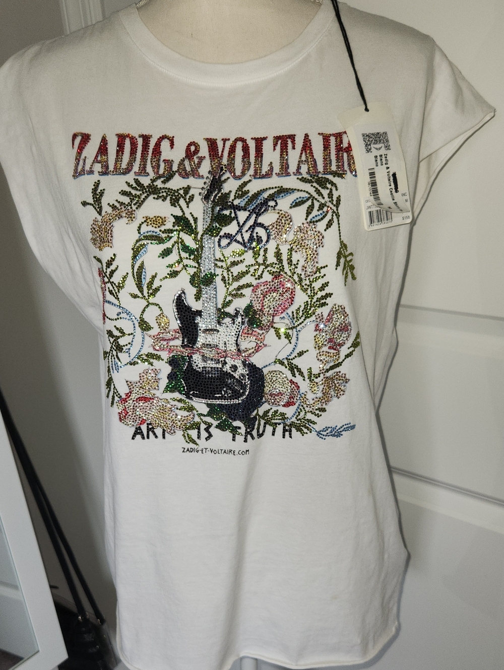 NWT Zadig & Voltaire Cecilia Tee Size M